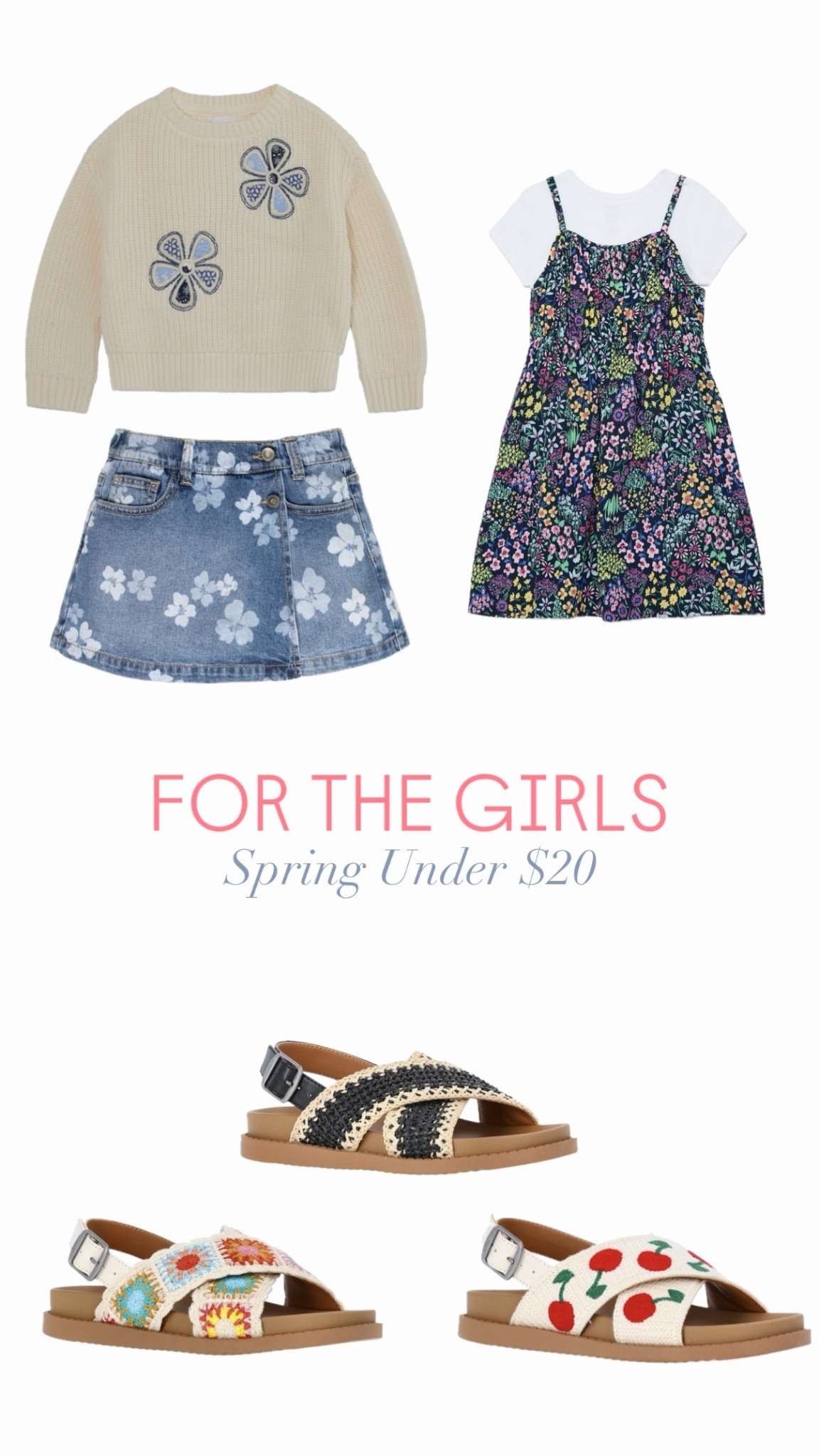 Girls Spring Under $20!

#LTKSaleAlert #LTKSpringSale #LTKKids