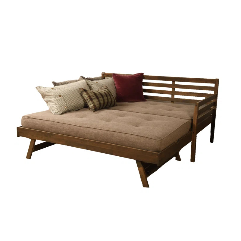 Lark Manor™ Alhamdi Boho Daybed and Pop-Up Bed with Mattresses & Reviews | Wayfair | Wayfair North America