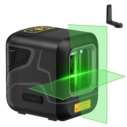 Fanttik D2 Pocket Green Laser Level, 100 ft Self-Leveling Cross Line Laser, Type-C Rechargeable, Rotatable 360 Degree, Pulse Mode, Magnetic Bracket, Carrying Pouch, for Picture Hanging and Home DIY | Amazon (US)