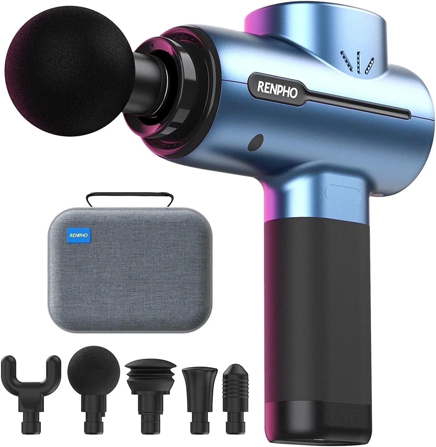 RENPHO Mini Massager Gun Deep Tissue with 5 Intensity for Body Muscle, FSA HSA Eligible,Handheld ... | Walmart (US)