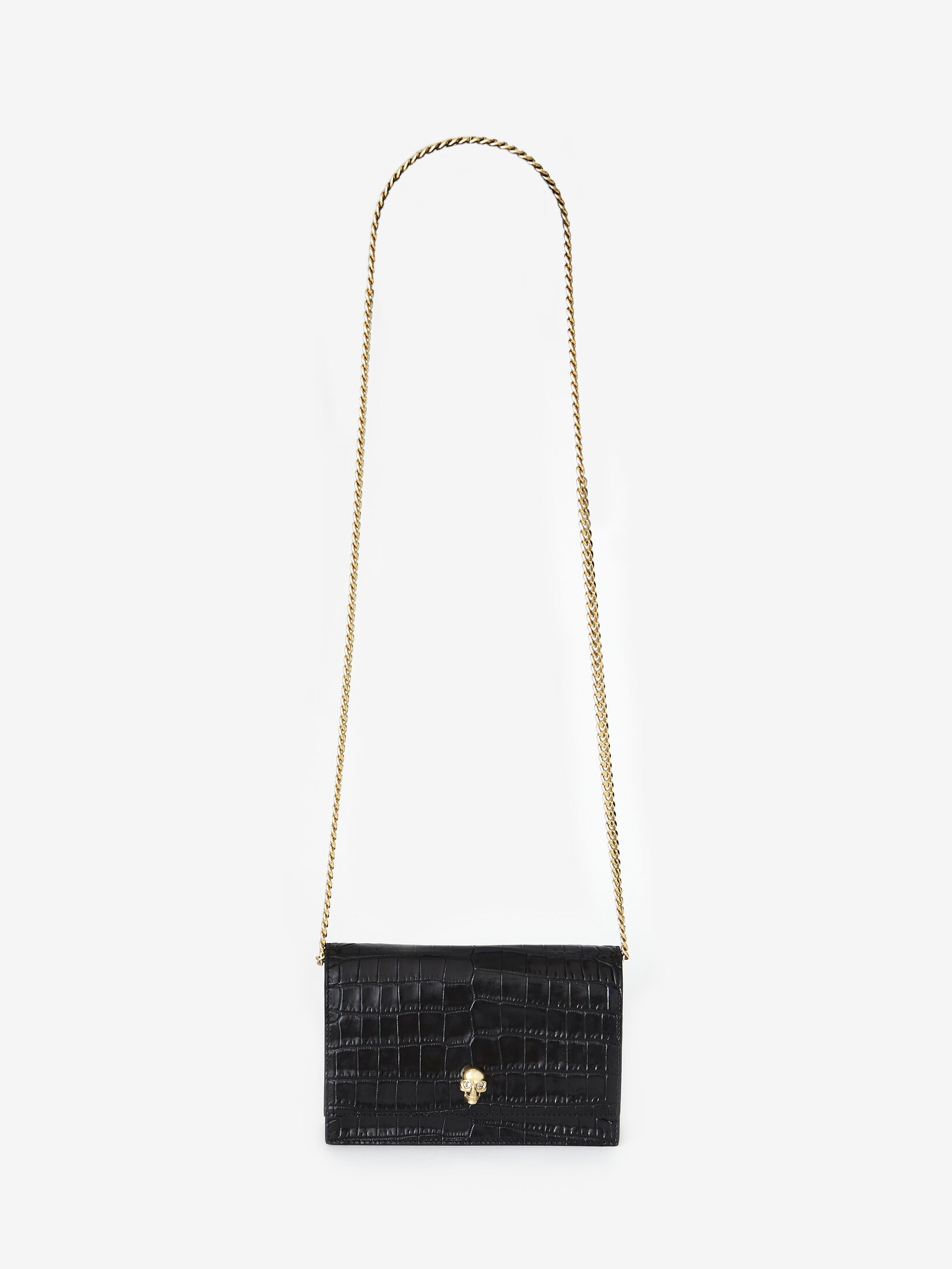 Petit Sac Skull pour Femme en Noir | Alexander McQueen