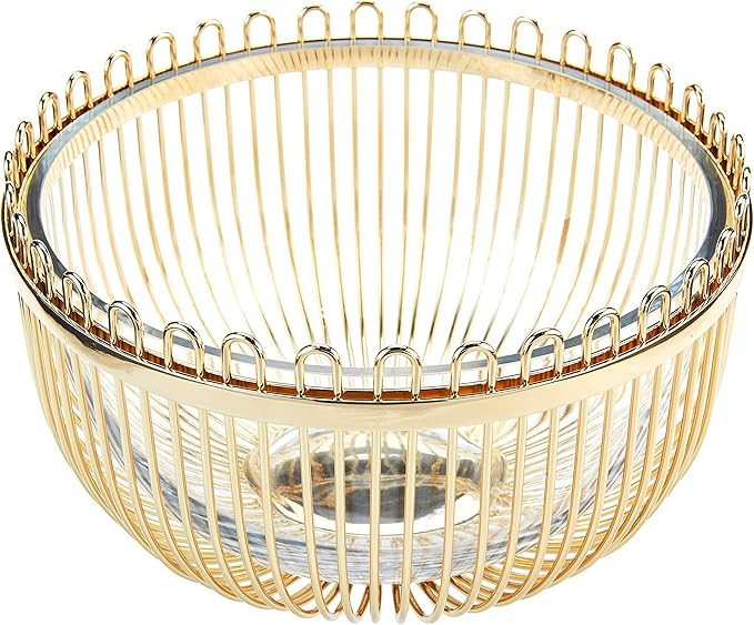 Kate Spade Keaton Street Bowl, 5.60 LB, Metallic | Amazon (US)