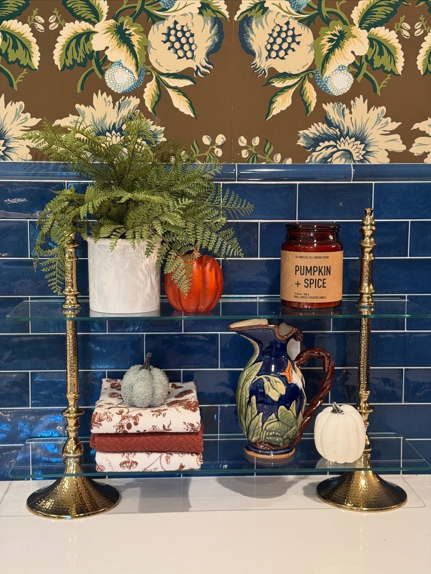 New addition to my kitchen countertop. A tiered bakery stand  If you have some extra space this is a great way to add some pretty decor that can be changed out seasonally. #kitchen #kitchendecor #bar #seasonaldecor #autumn #fallvibes🍁 #falldecor

#LTKHome #LTKStyleTip #LTKSeasonal