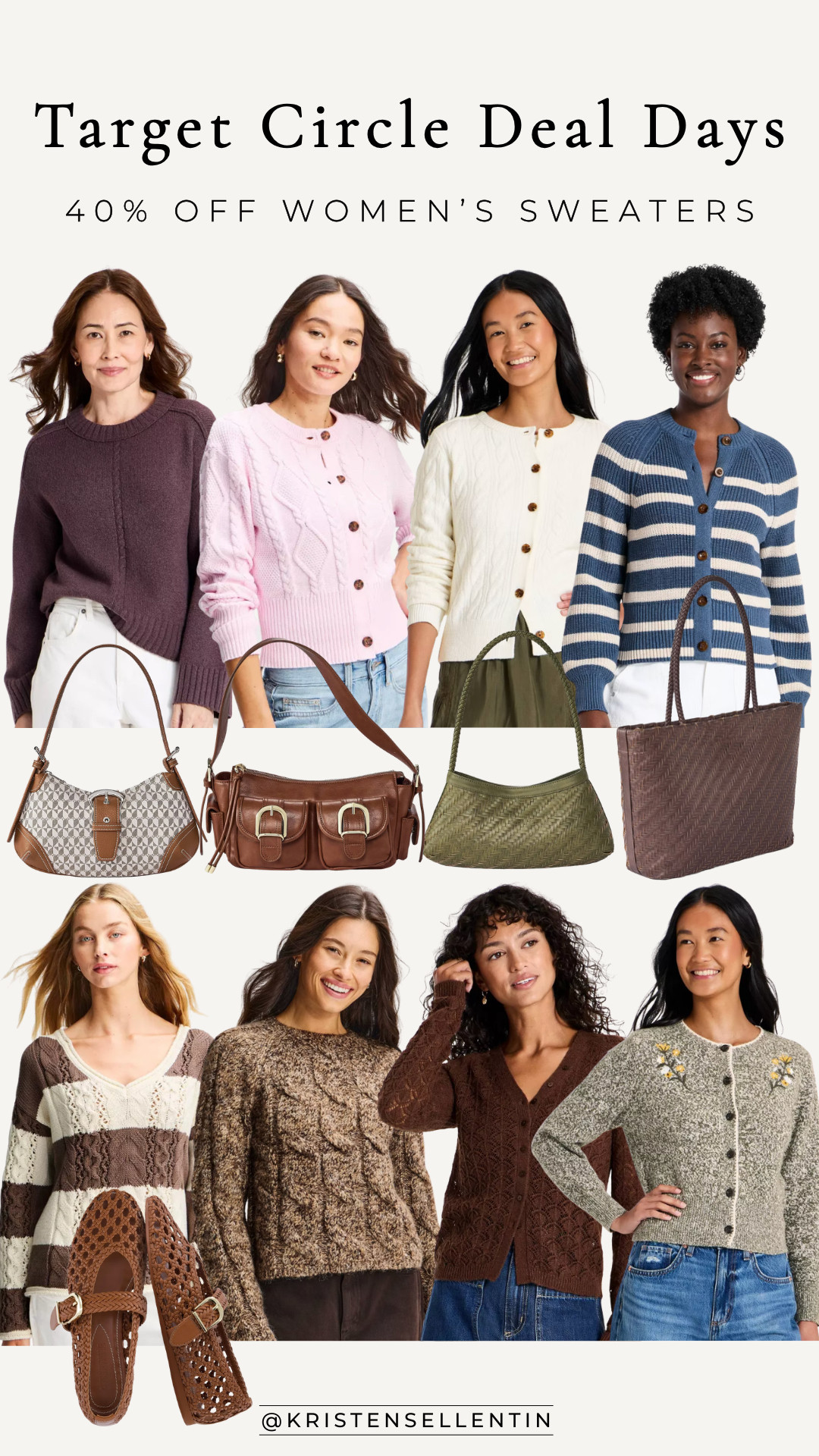 Target Circle Deal Days! 40% off Women's sweaters! 

 #LTKootd #LTKSeasonal #LTKSaleAlert