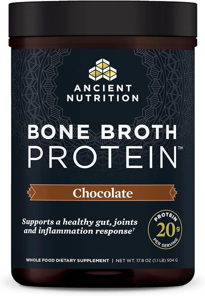 Ancient Nutrition Protein Powder Made from Real Bone Broth, Chocolate, 20g Protein Per Serving, 2... | Amazon (US)