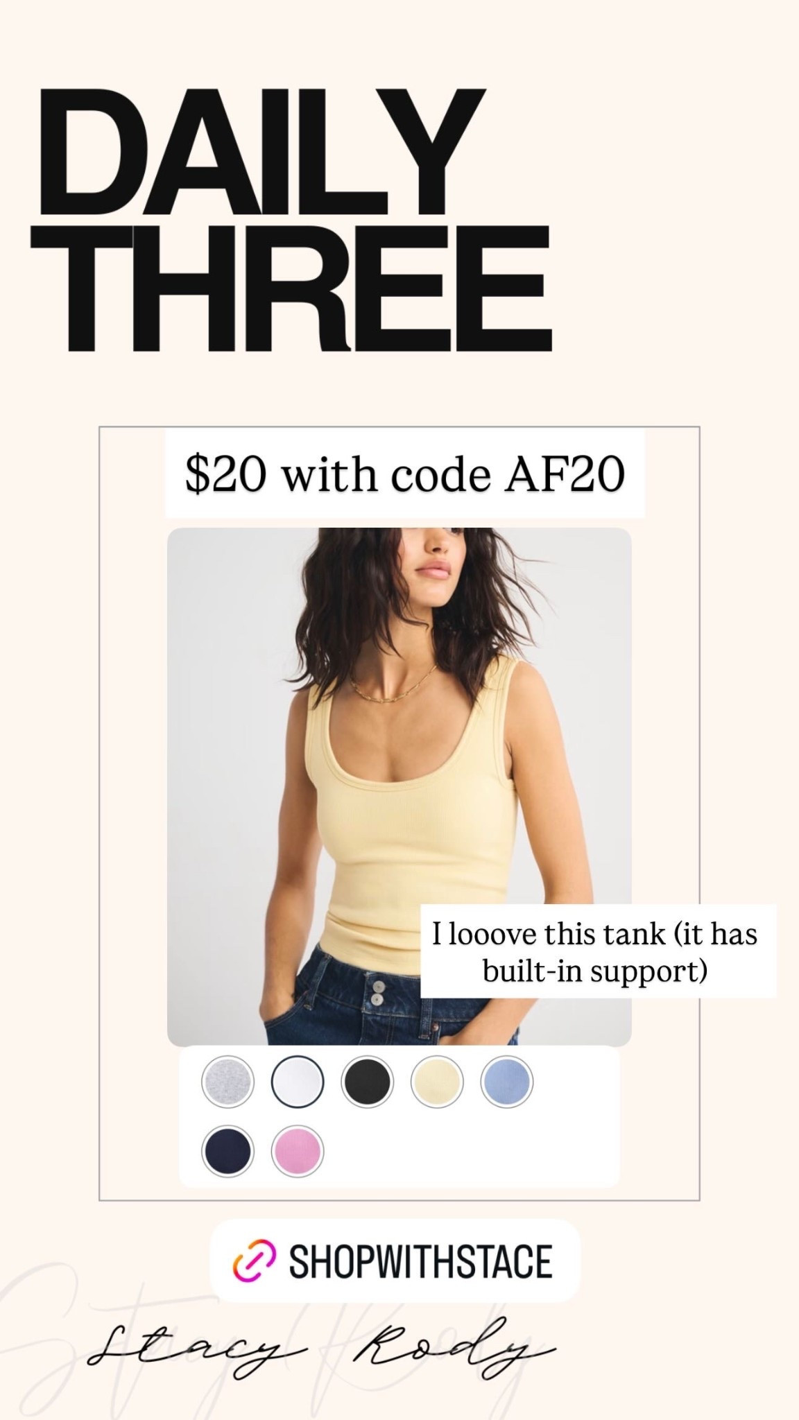 Linking all my favorite Abercrombie tanks! 
They have built in bras and the best fit! 
Daily basis 
Under $25

#LTKgrwm #LTKmomlife #LTKSaleAlert