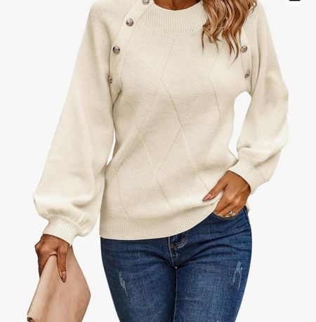 Cream chunky sweater

#LTKSeasonal #LTKHoliday #LTKfindsunder50