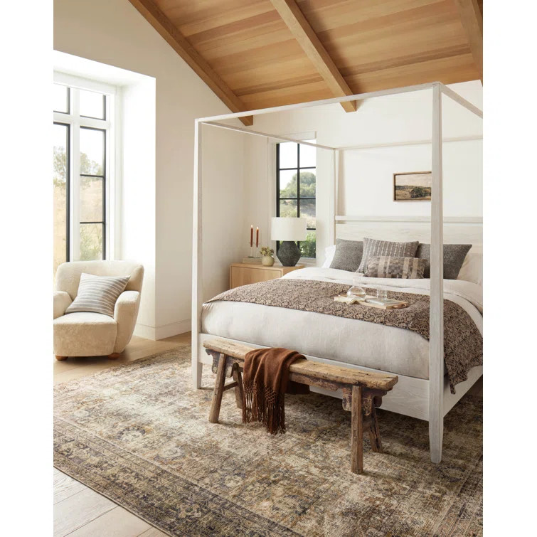 Amber Lewis x Loloi Morgan Sunset / Ink Area Rug feat. CloudPile™ | Wayfair North America