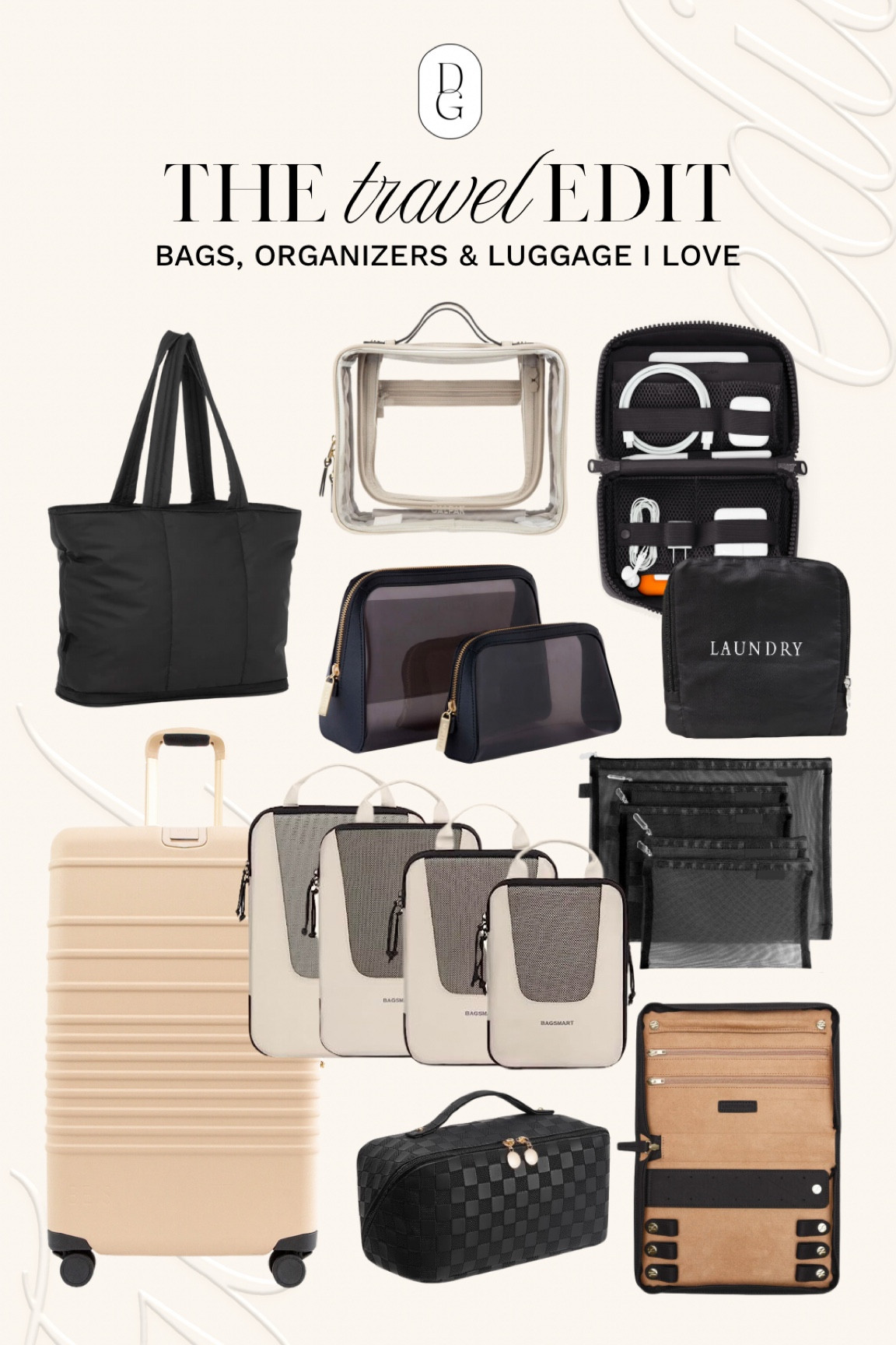 The Travel Edit: Bags, Organizers and Luggage | travel bags, travel essentials, bag organization, travel organization, bag organizers, toiletry bags, toiletry bag, travel bag, travel must haves, travel tote, travel totes, travel cases, travel case, packing cubes

#LTKitbag #LTKtravel #LTKfindsunder100