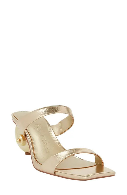 Katy Perry Maritime Strappy Sandal in Champagne/Champagne at Nordstrom, Size 9.5 | Nordstrom