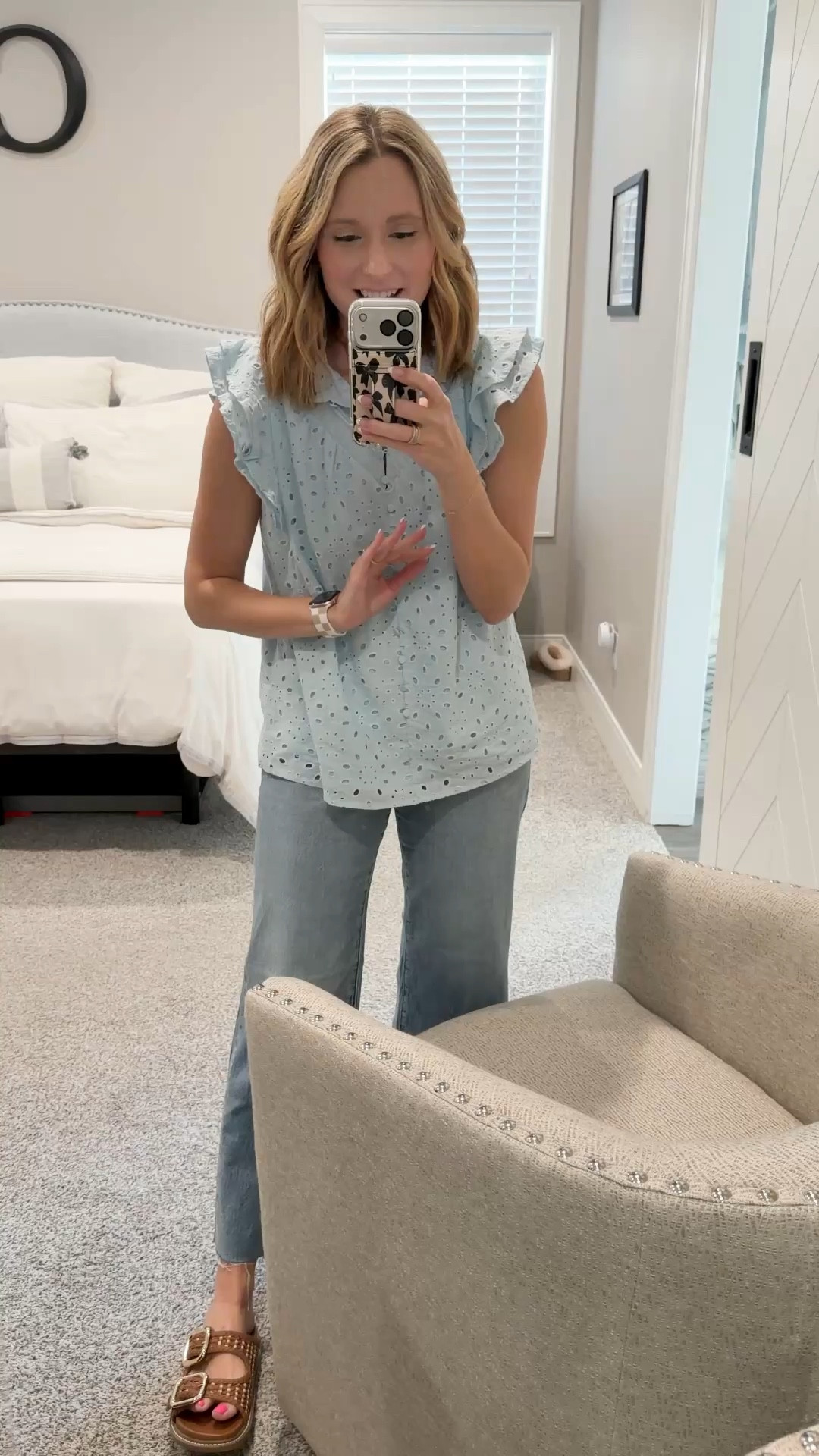 Sharing all my eyelet favorites for spring! First this top from Amazon! The color is perfect for the spring season! 

#LTKootd #LTKmomlife #LTKSeasonal