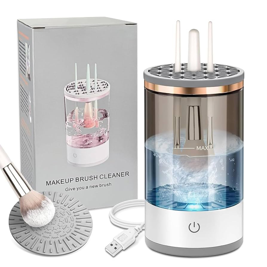 Electric Makeup Brush Cleaner - Efficient Electric Makeup Brush Cleaner Machine for Thorough Brus... | Amazon (US)