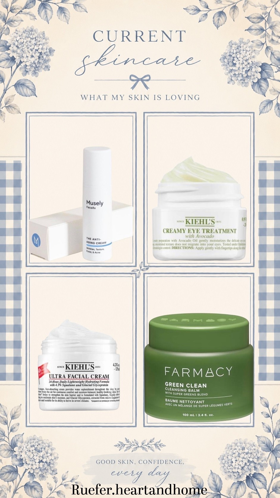 My current nighttime skincare routine. It’s never been easier. I started using the Musely anti angling cream at the end of January and it has transformed my skin. I’m 50 and had so much hyperpigmentation and tried so many other products. This one works!!! It requires patience, but worth it in the end. Until my skin adjusted, I used the sandwich method and the Kiehls cream was perfect. Eye cream, cleansing balm, melting cleanser. Skincare for mature skin.

#LTKOver40 #LTKBeauty #LTKSaleAlert