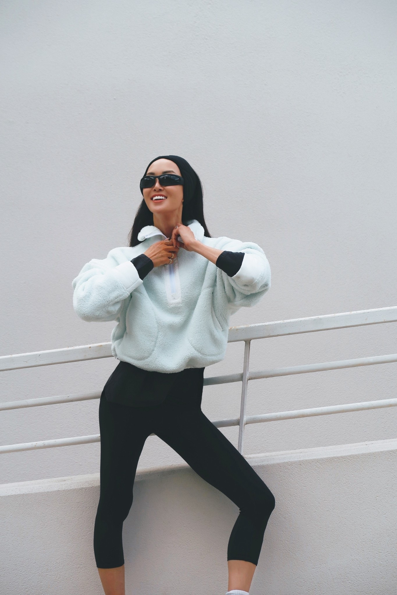 Cozied up in my cute @fpmovement fit.

#LTKHoliday #LTKdayinmylife #LTKfitnessgoals