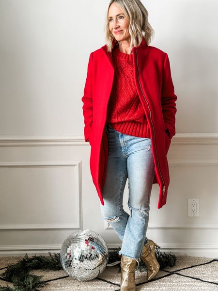 New Arrival
Albury Wool Blend Stadium Coat- size 2 color Red Pop
Starry Night Earring Set
Balloon Sleeve Cable Knit Sweater- XS- color Red Pop
@talbotsofficial #mytalbots #modernclassicstyle #wondersoftheseason #ad