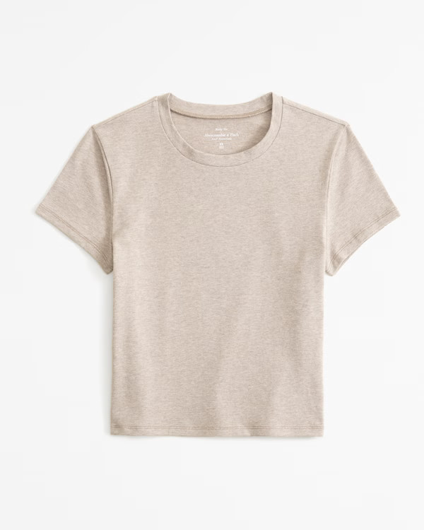 Essential Tuckable Baby Tee | Abercrombie & Fitch (US)