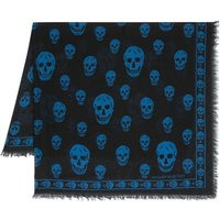 Alexander Mc Queen Biker Skull Silk Blend Scarf | Balardi (US & Canada)