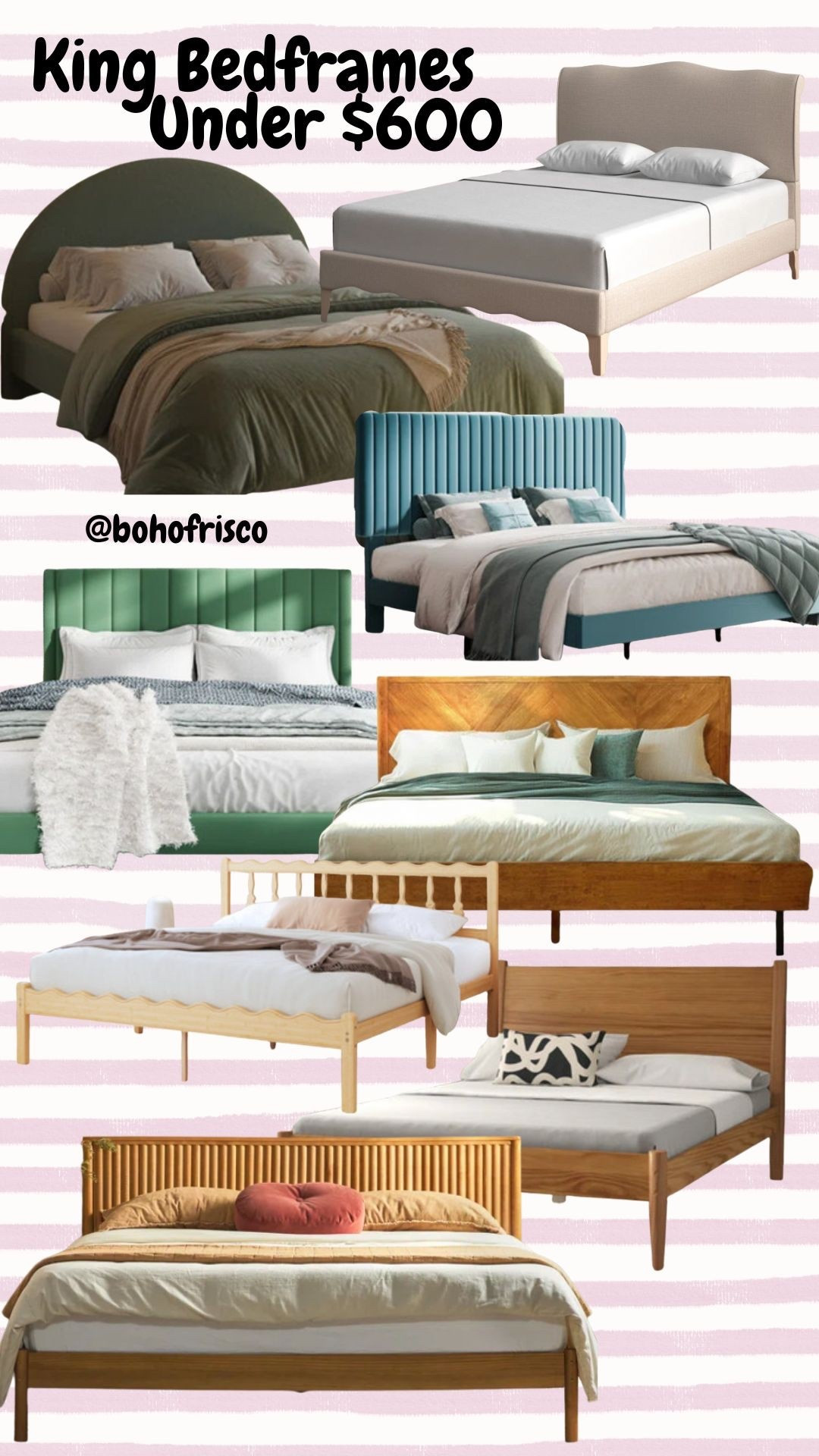 Really affordable King size frames! So many good options out there! 

#LTKHome #LTKSaleAlert