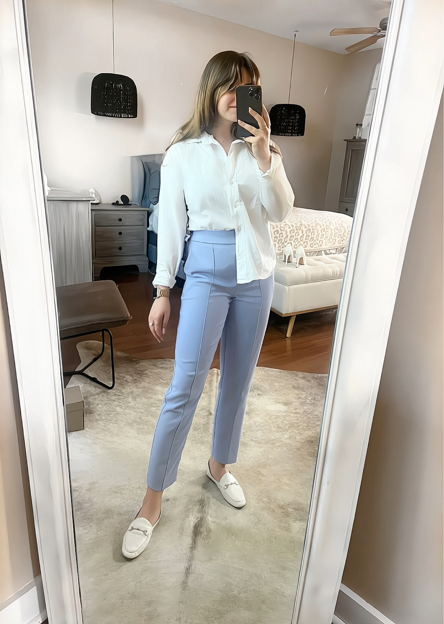 Top: small 
Pants: small (should’ve sizes down xs)
Shoes: TTS

#corporate #business #petite #office #petitechic #workwear #officestyle #amazon 

#LTKworkwear #LTKunder50 #LTKstyletip