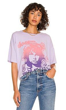 DAYDREAMER the Doors Other Side Merch Tee in Lilac Haze from Revolve.com | Revolve Clothing (Global)