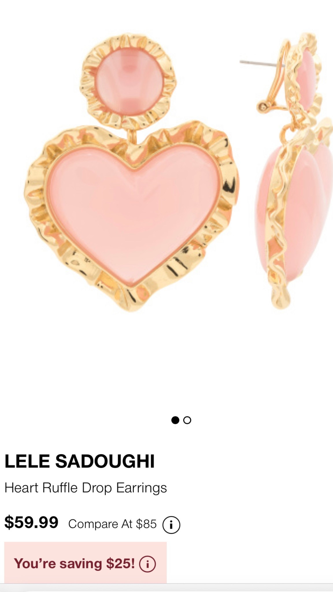 Lele Sadoughi 💗 earrings @ TJ Maxx! 

#LTKStyleTip #LTKGiftGuide #LTKFindsUnder100