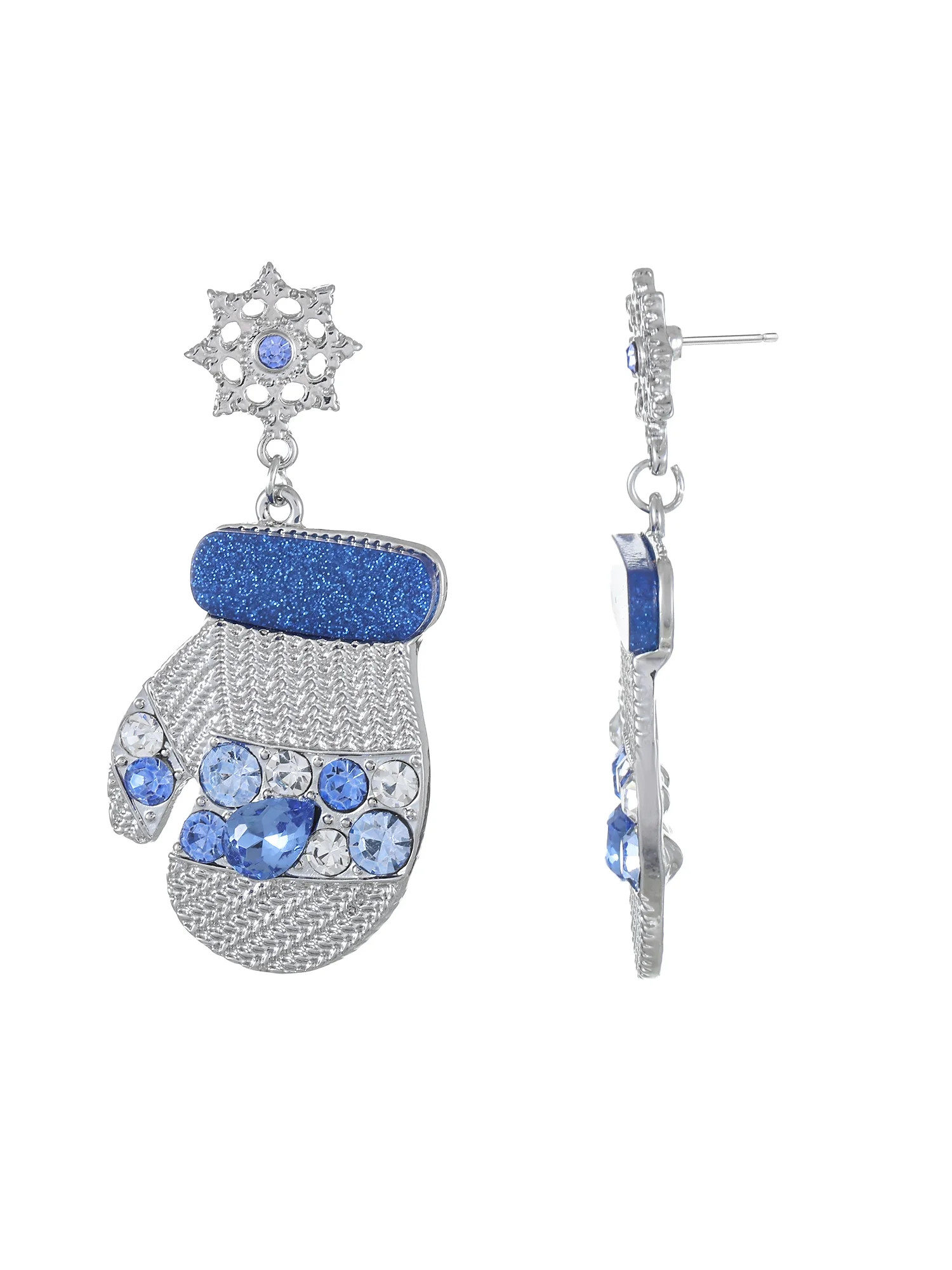 Holiday Time Mitten Earrings, 1 Pair | Walmart (US)