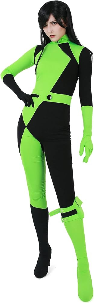 miccostumes Women's Miss Go Bodysuit Jumpsuit with Gloves and Leg Bag Cosplay Costume | Amazon (US)