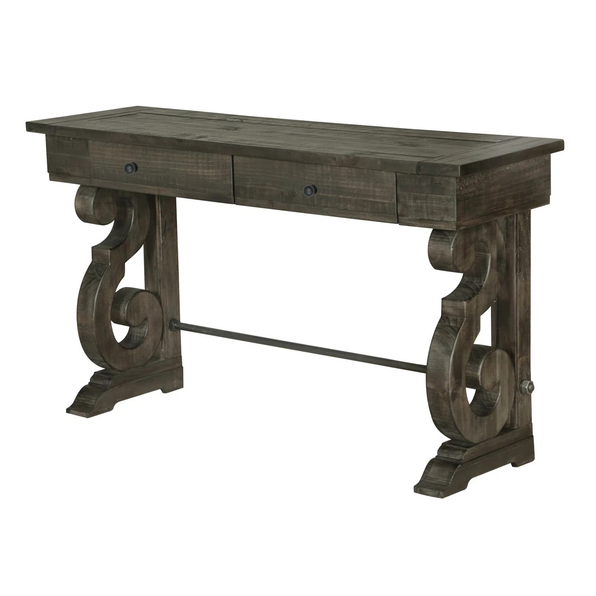 Bethel 50'' Solid Wood Top Console Table | Wayfair North America