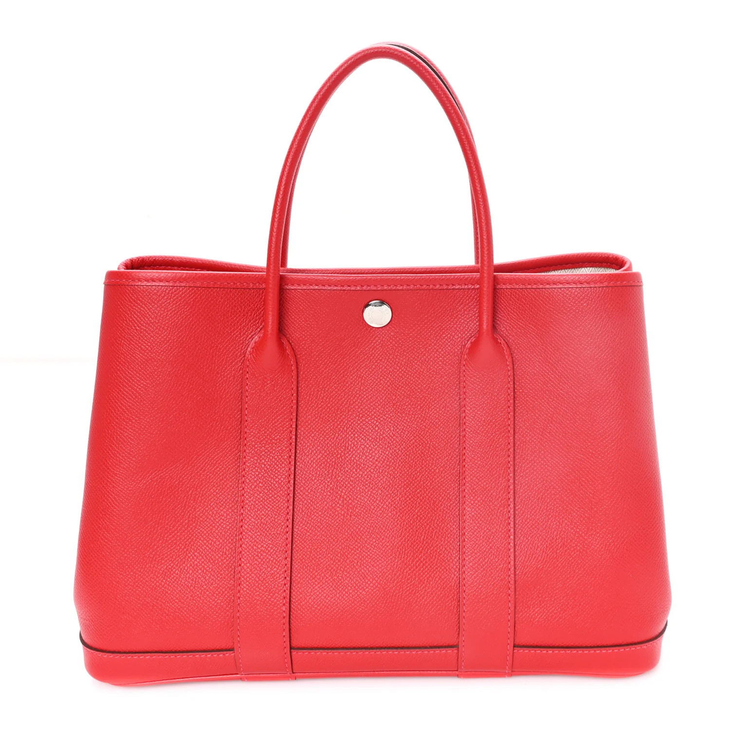 Hermes Negonda Garden Party 30 TPM Rouge Casaque 1941710 | FASHIONPHILE (US)