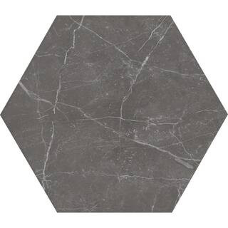 Sterlina Asphalt 8 in. x 10 in. Matte Porcelain (7.38 sq. ft. /Case) | The Home Depot