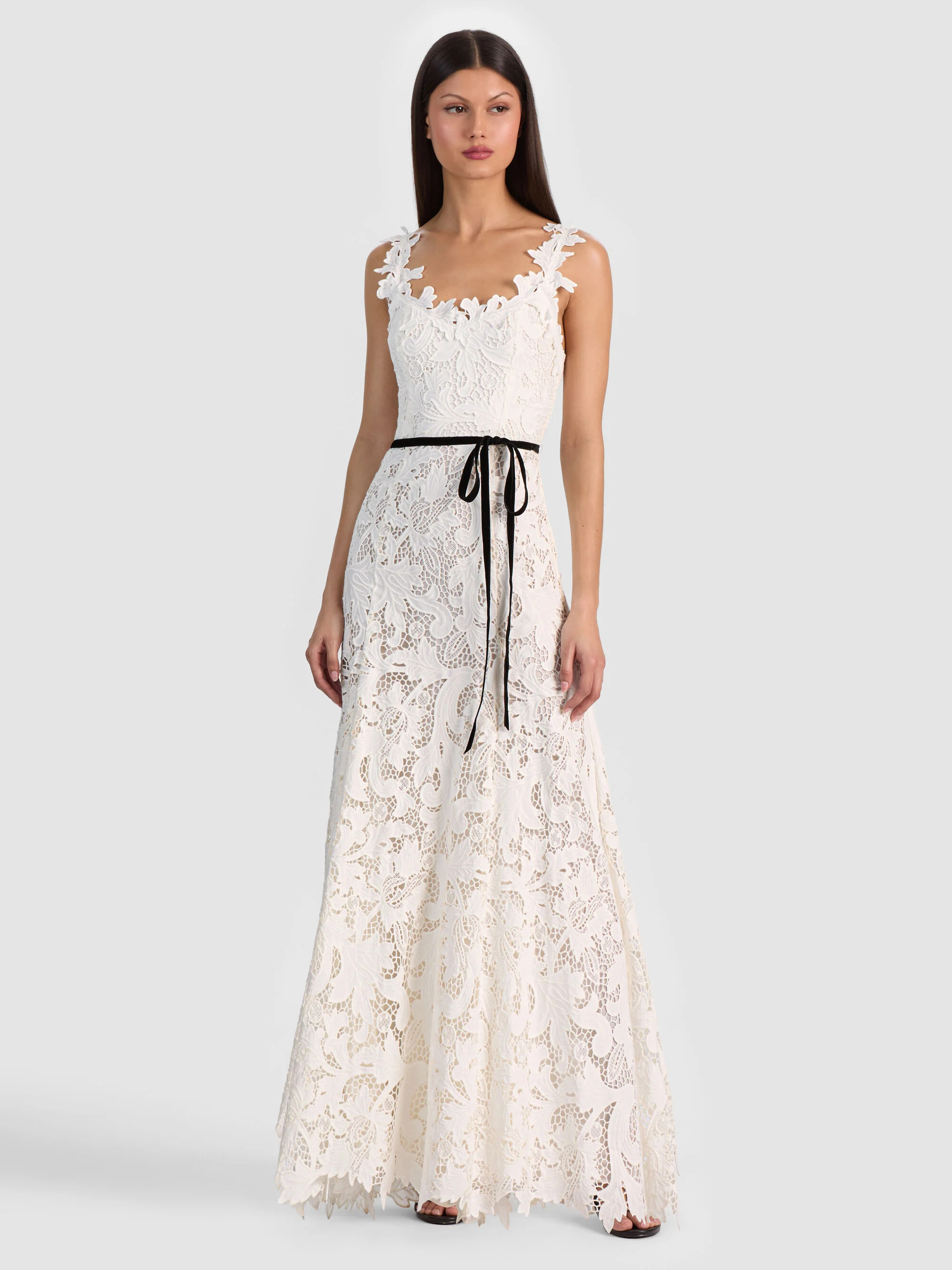 CALLA LACE MAXI DRESS | Alice + Olivia