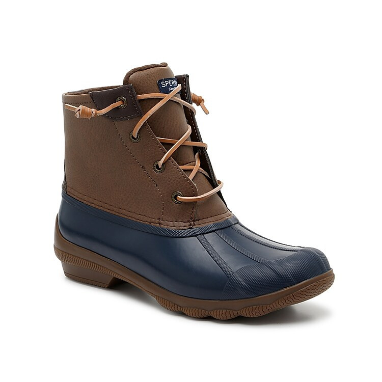 Sperry Syren Gulf Duck Boot | Women's | Brown/Navy | Size 5.5 | Boots | DSW