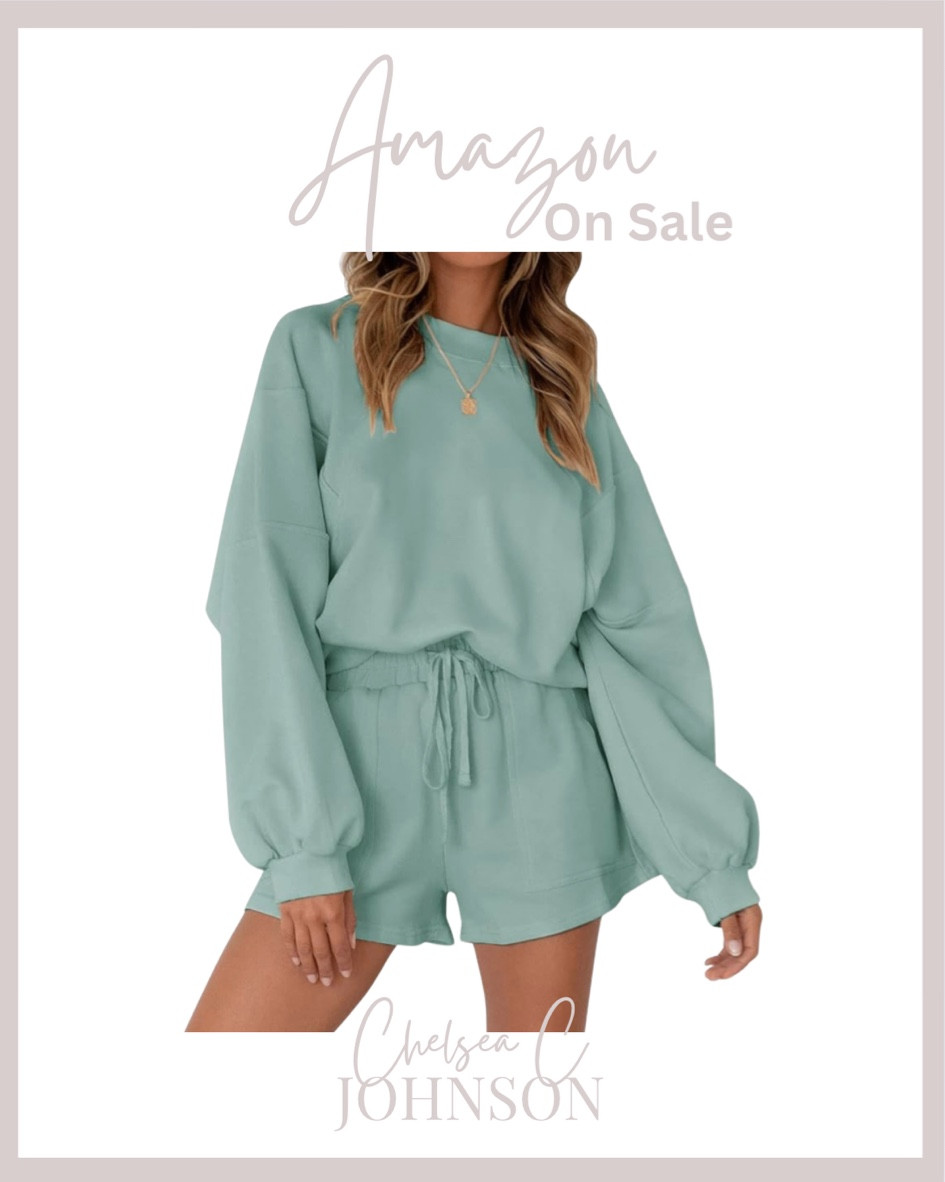 Matching set that’s great for summer to fall transition. More colors available  

#LTKStyleTip #LTKFindsUnder50 #LTKSaleAlert