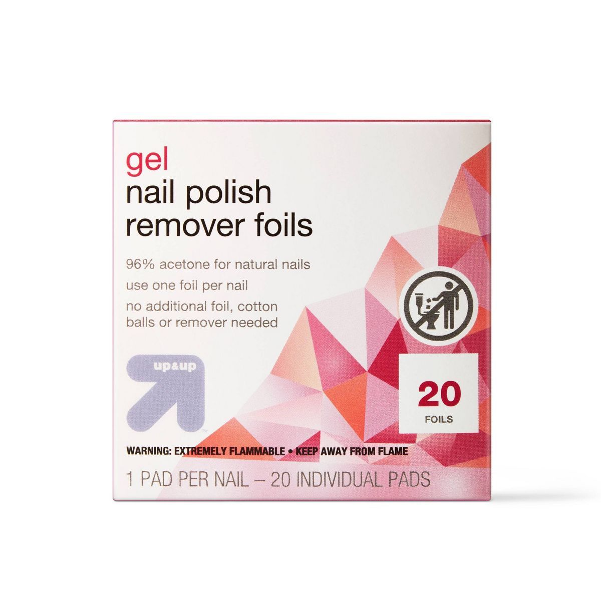 Gel Nail Polish Remover Pads - 20ct - up & up™ | Target