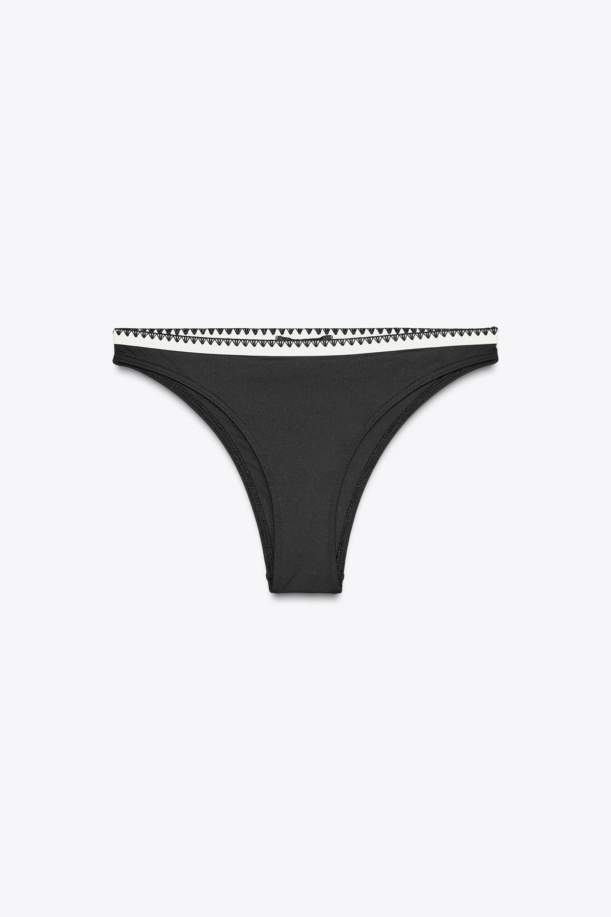 CONTRAST BIKINI BOTTOMS | Zara DE