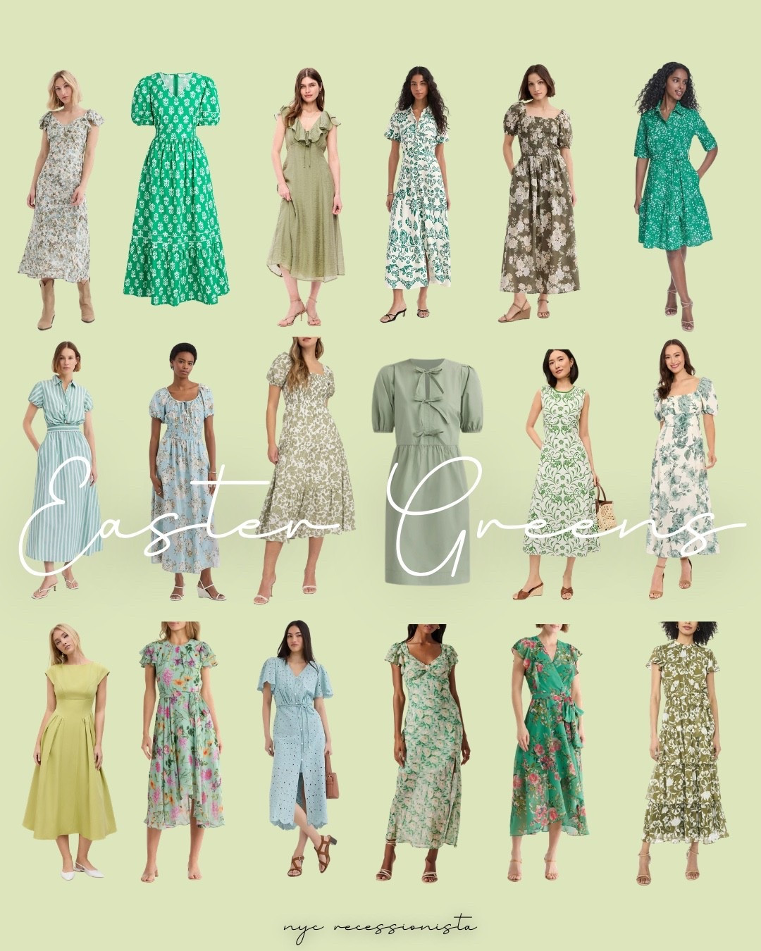 Easter dresses for women — in green! 

#LTKootd #LTKSeasonal