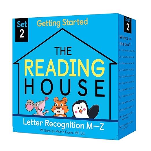 The Reading House Set 2: Letter Recognition M-Z | Amazon (US)