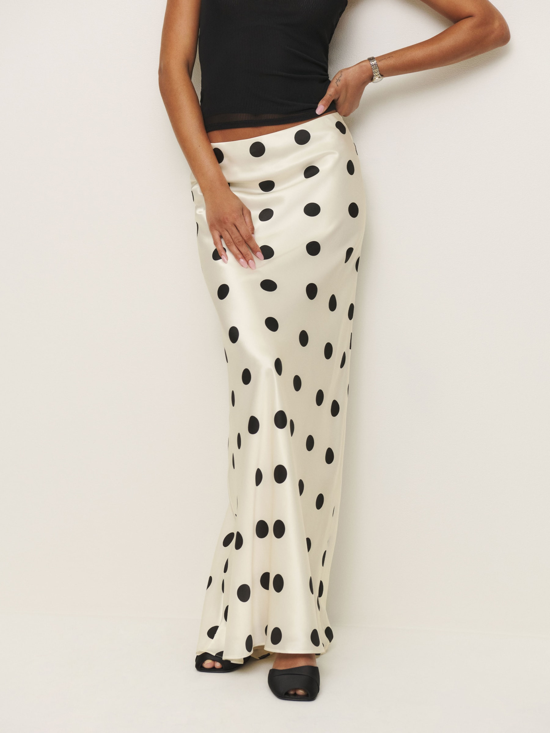 Bella Silk Skirt | Reformation (Global)