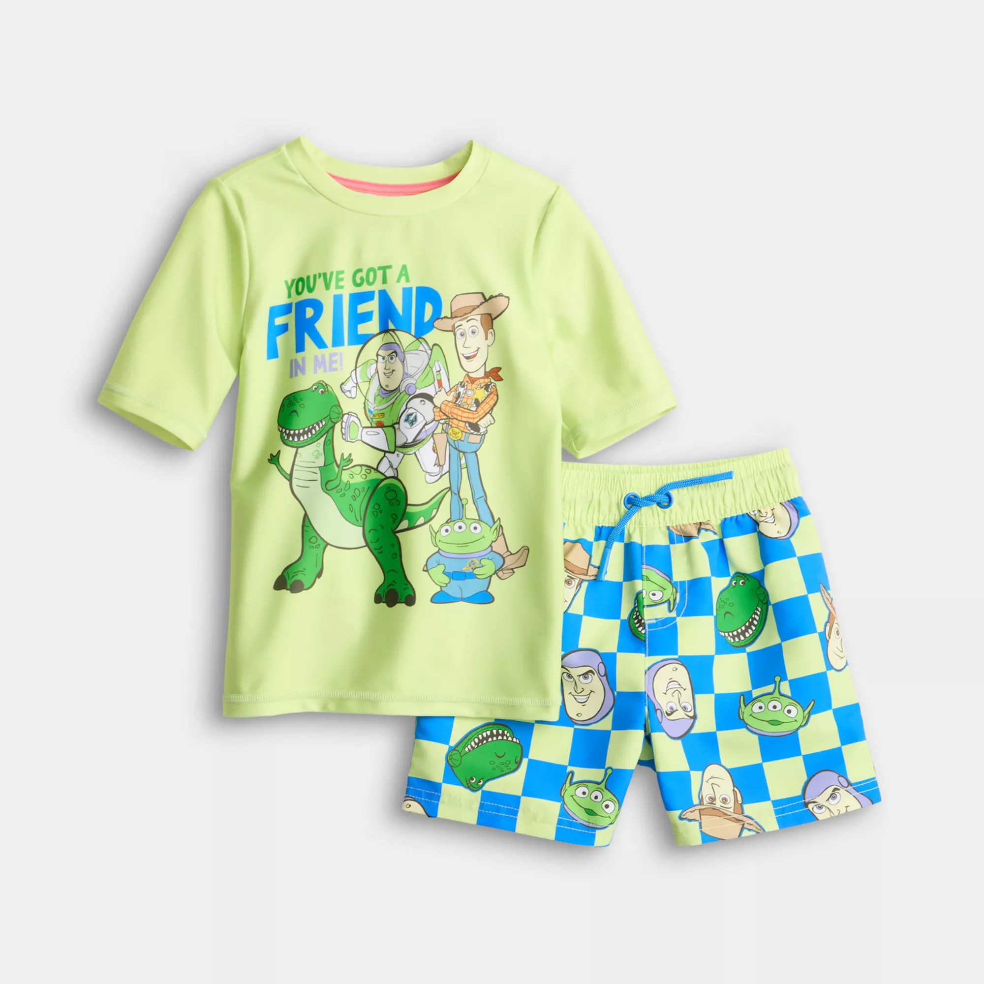 Baby & Toddler Boy Disney / Pixar's Toy Story 2-piece Swim Set | Kohl's