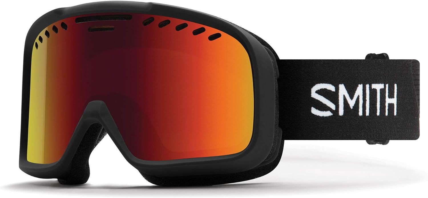 Smith Optics Project Adult Snow Goggles - Black/Red Sol-X Mirror/One Size | Amazon (US)