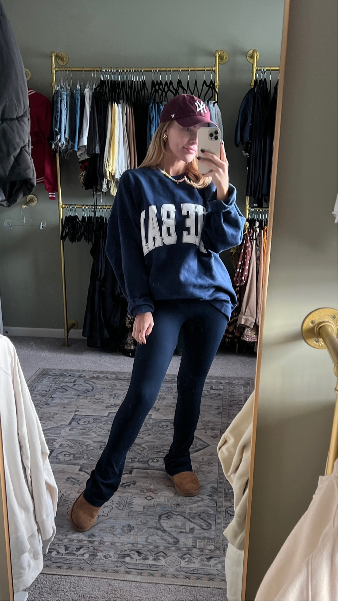 Ootd! My favorite color trends this fall: Navy & Maroon

#LTKFallSale #LTKSeasonal #LTKCon