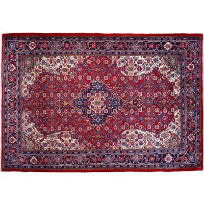 Baleigh One-of-a-Kind 6'11" x 10'2" 1970s Area Rug in Red/Blue | Wayfair North America