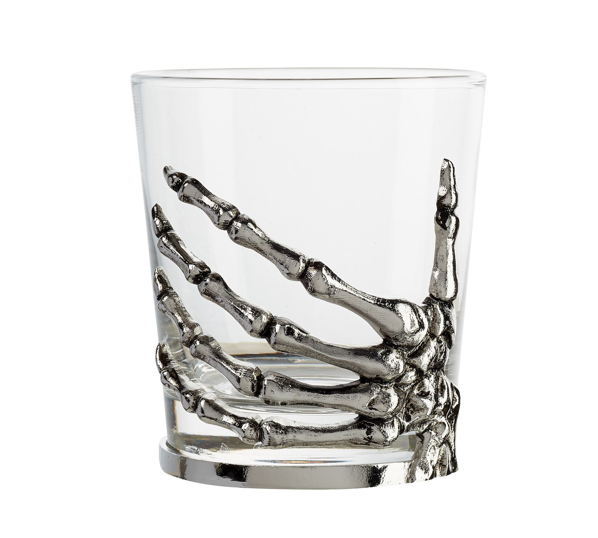Skeleton Double Old Fashioned Glasses | Pottery Barn (US)