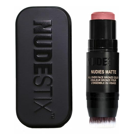 Nudestix Nudies Blush Stick – 3-in-1 Cream Blush for Cheeks, Eyes & Lips with Built-In Brush | ... | Amazon (US)