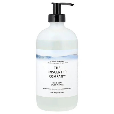The Unscented Company, Hand Soap, Fragrance Free, 16.9 fl oz (500 ml) | iHerb