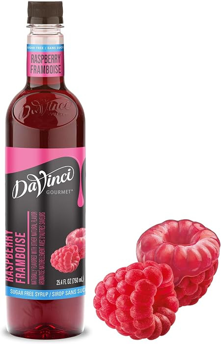 DaVinci Gourmet Sugar-Free Raspberry Syrup, 25.4 Fluid Ounces (Pack of 1) | Amazon (US)