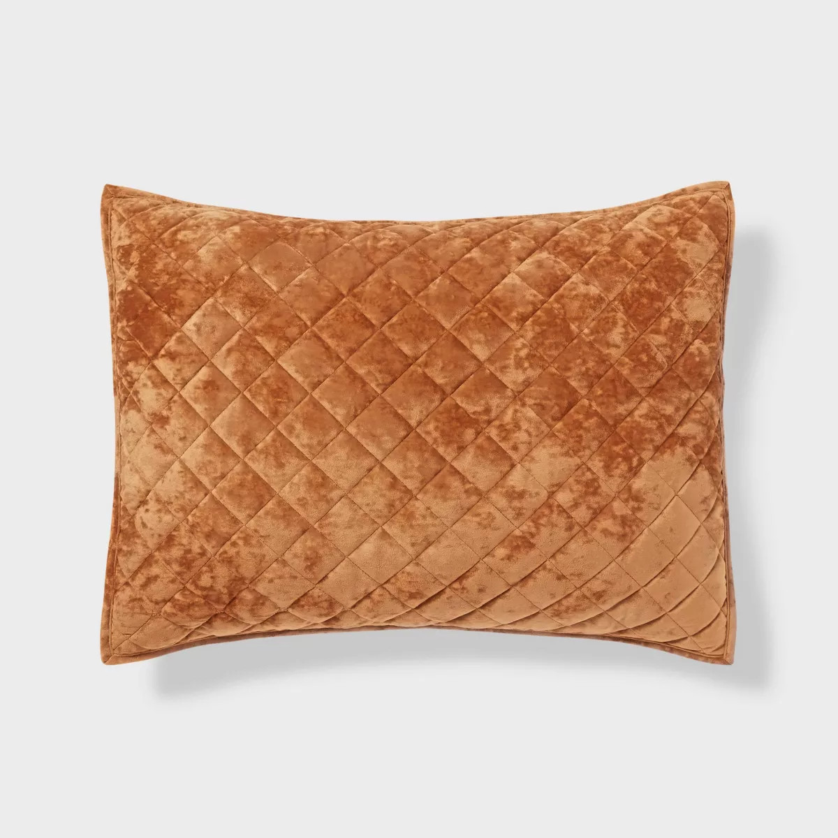 Luxe Diamond Stitch Velvet Quilt Sham - Threshold™ | Target
