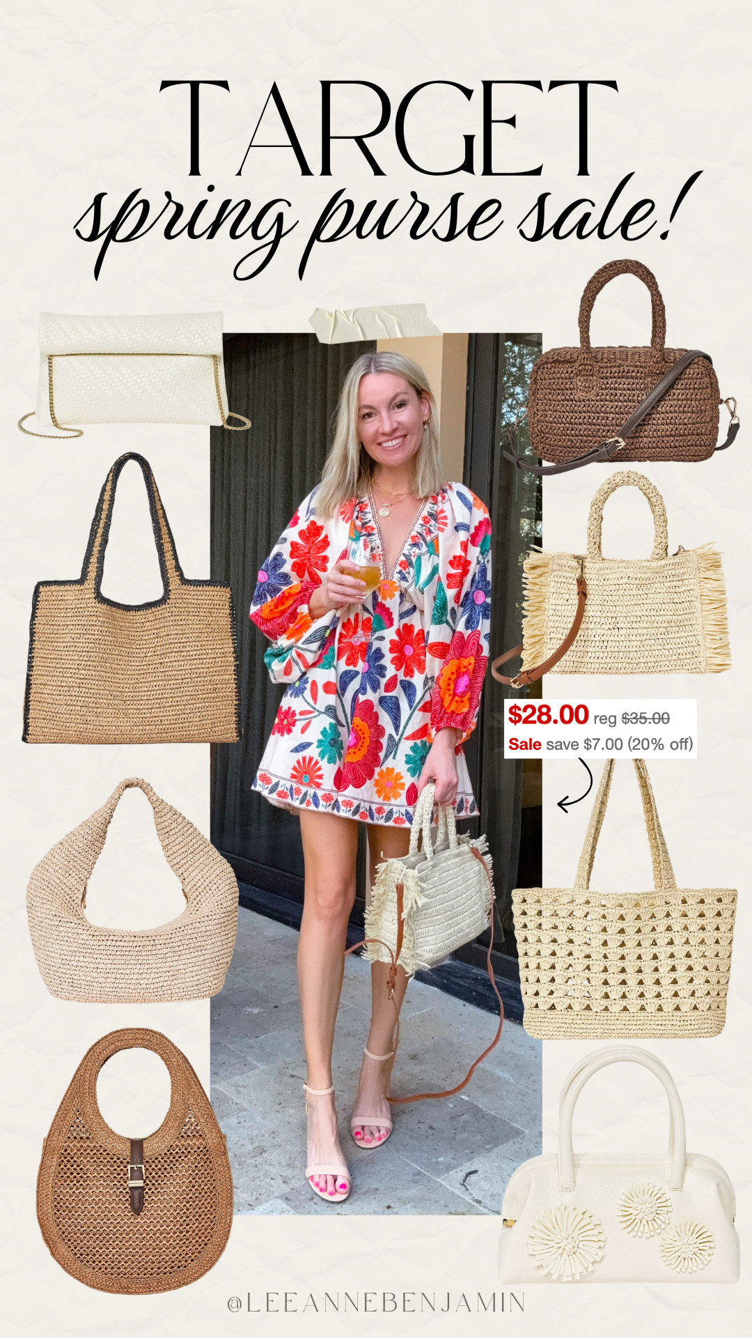 Spring purse sale at Target! Get 20% off the cutest spring purses now!  

 #LTKmomlife #LTKSaleAlert #LTKTravel