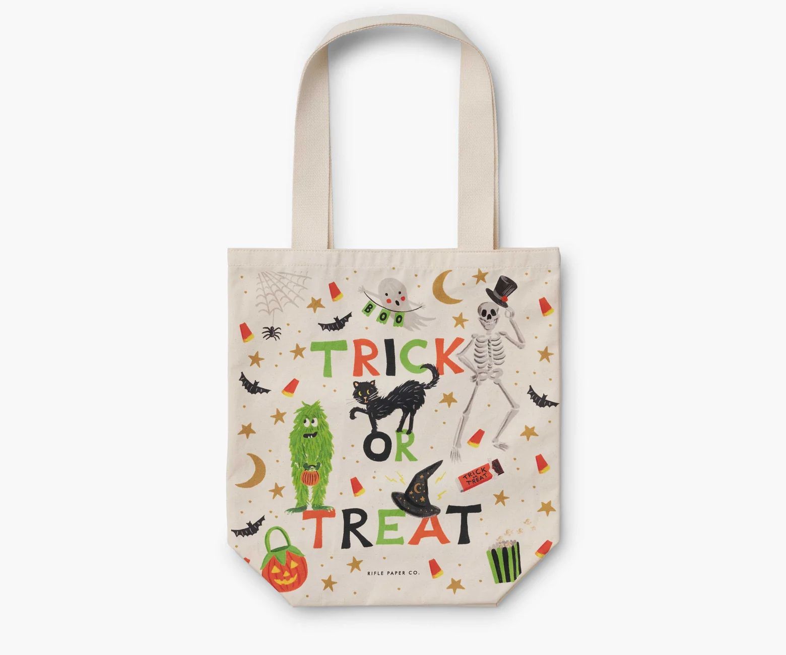 Canvas Tote Bag - Halloween Parade | Rifle Paper Co.