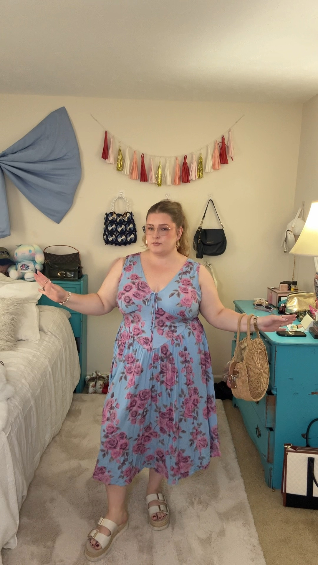 My favorite sun dress right now! I’m a size 16 wearing a @Torrid size 2 in this summer sun dress 🌸🌞 plus size spring outfit inspo • plus size summer outfit idea • plus size dress • plus size sun dress 

#LTKootd #LTKPlusSize